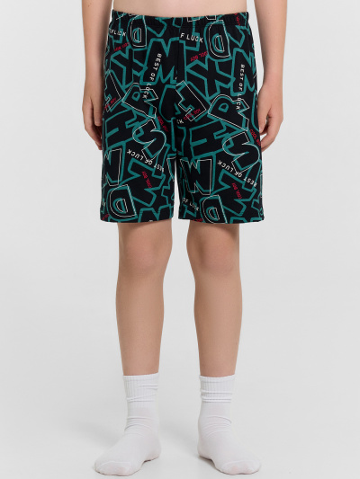 Футболка, шорты Mark Formelle 563318/24-28603ПП-0 брусничный_буквы_на_черном_3_сл_на_пол - фото 5