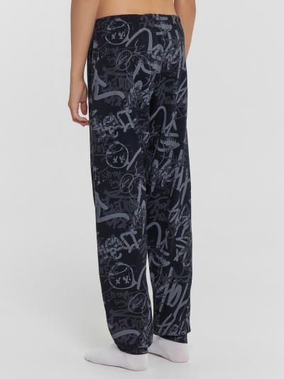 Брюки, футболка Mark Formelle 563321-1/24-26176ПП-0 бежевый_граффити_на_черном_3_сл_на_пол - фото 6