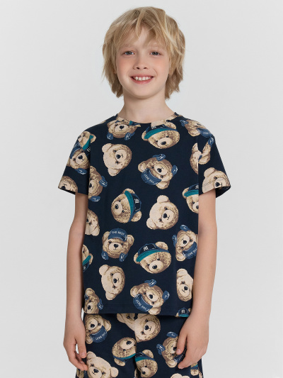 Футболка, шорты Mark Formelle 563322-1/24-32077ПП-0 мишки_на_неви - фото 5