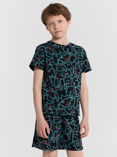 Футболка, шорты Mark Formelle 563322-1/24-32078ПП-0 буквы_на_черном - фото 4