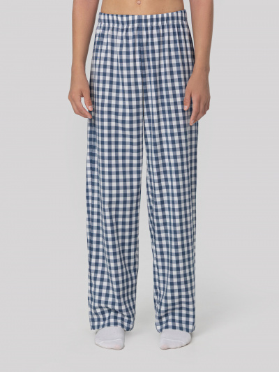 Брюки, джемпер Mark Formelle 563330/25-35678ПП-14 голубое_небо_синяя_клетка_декор - фото 3