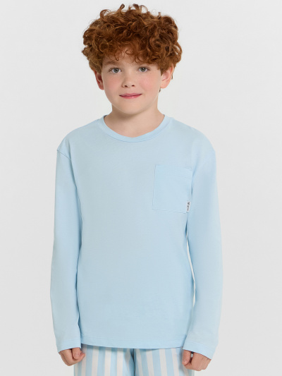 Брюки, джемпер Mark Formelle 563330/25-38983ПП-14 голубое_небо_голубая_полоска_на_белом_декор - фото 3