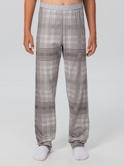 Брюки, футболка Mark Formelle 563335/25-34504ПП-0 мрамор_серая_клетка_2_сл_на_пол - фото 3