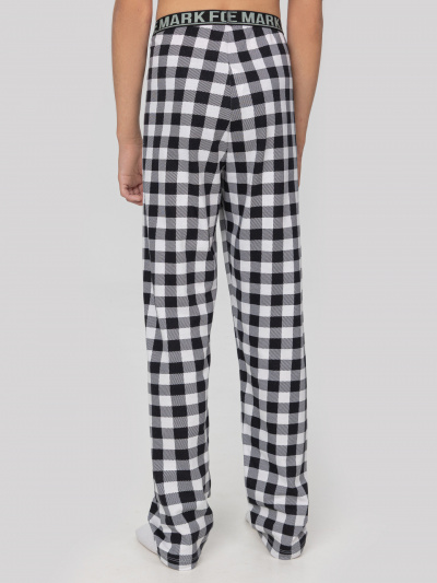 Брюки, футболка Mark Formelle 563335/25-34505ПП-0 белый_чб_клетка_3_сл_на_пол - фото 5