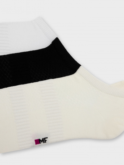 Носки Mark Formelle 563UA-3244/253563UA-1 белый_молочный_черный_рис.3244 - фото 3