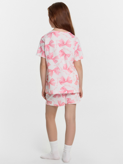 Футболка, шорты Mark Formelle 567727/25-35243ПП-0 бантики_на_белом - фото 3