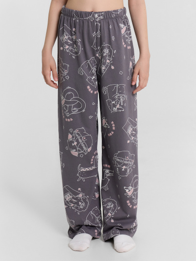 Брюки, футболка Mark Formelle 567747/24-31282ПП-0 собачки_на_олове_декор - фото 4