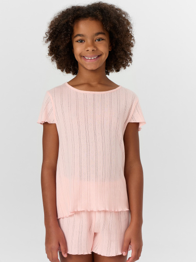 Футболка, шорты Mark Formelle 567752/25-32377Ц-1 нежно_розовый - фото 3