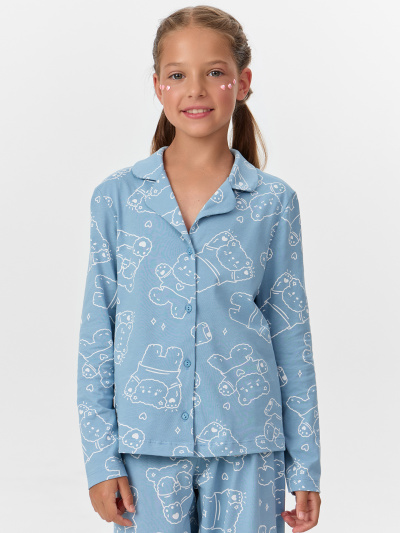 Брюки, рубашка Mark Formelle 567754/25-35608ПП-0 мишки_на_сине_голубом - фото 2