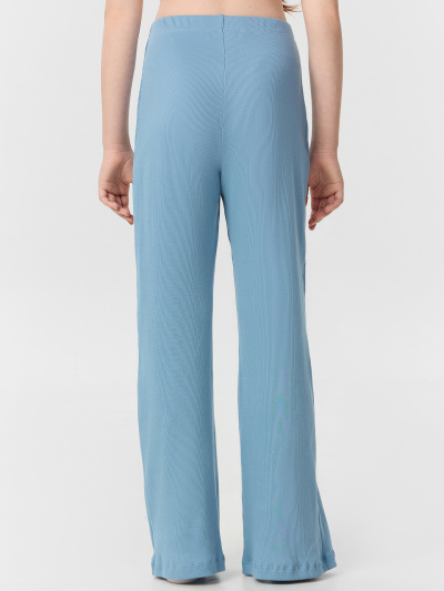 Брюки, лонгслив Mark Formelle 567757/25-35081ПП-1 сине_голубой_печать_1_сл_на_пол - фото 5