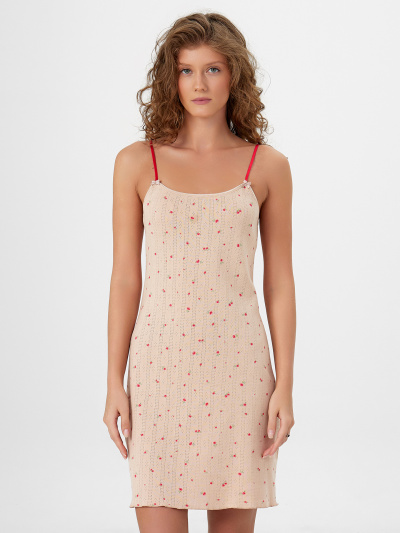 Сорочка Mark Formelle 572391/24-31347ПП-1 розочки_на_кофейном - фото 3