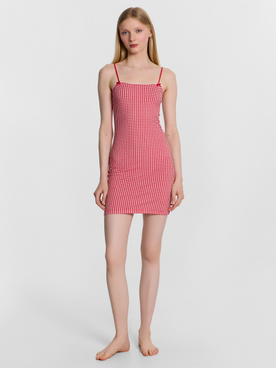 Сорочка Mark Formelle 572393/24-32638ПП-5 клетка_виши_красная - фото 1