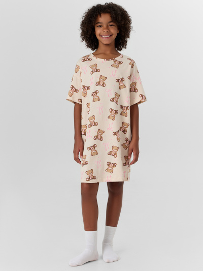 Сорочка Mark Formelle 577717/24-33125ПП-0 мишки_на_пудровом - фото 2