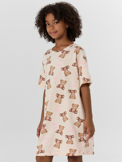 Сорочка Mark Formelle 577717/24-33125ПП-0 мишки_на_пудровом - фото 3