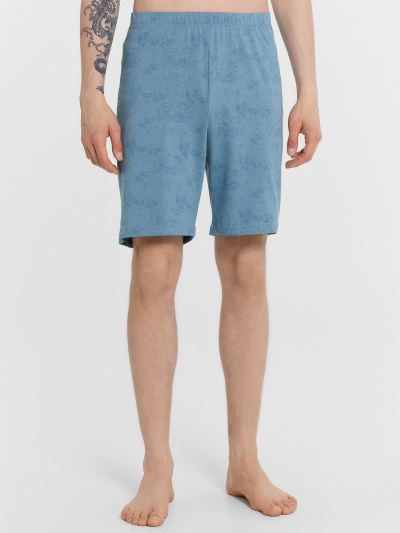 Футболка, шорты Mark Formelle 591044/24-3828ПП-0 варка_серо_голубой_печать_3_сл_на_пол - фото 6