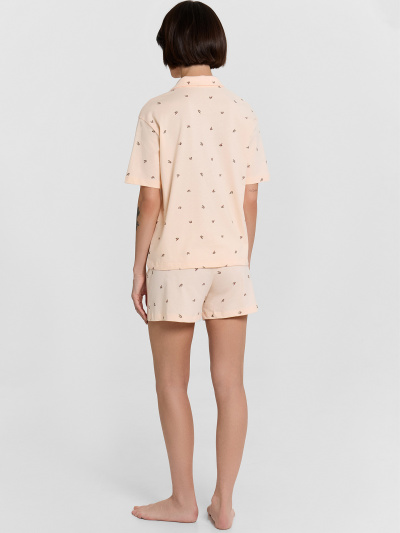 Рубашка, шорты Mark Formelle 592553/24-34273ПП-0 цветочки_на_персиковом_креме - фото 6