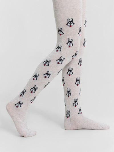 Колготки Mark Formelle 700K-3216/B3-25700K св.серый_меланж_рис.3216 - фото 2