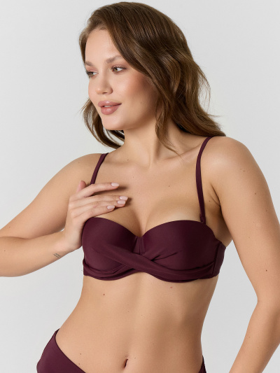 Бюстгальтер Mark Formelle 732211/25-37963Ц-10 винный - фото 2
