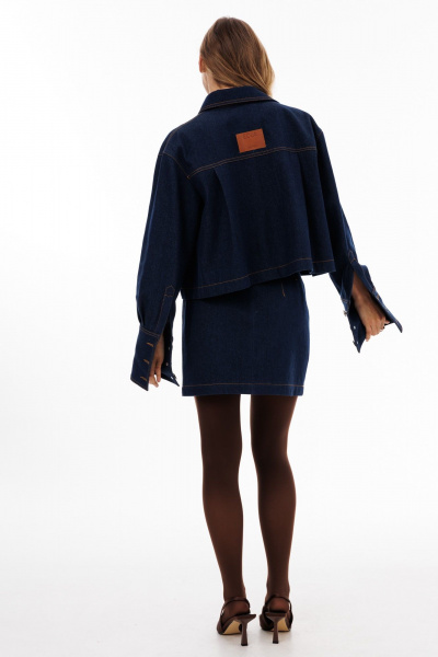 Блуза EOLA 2920 темно-синий - фото 17