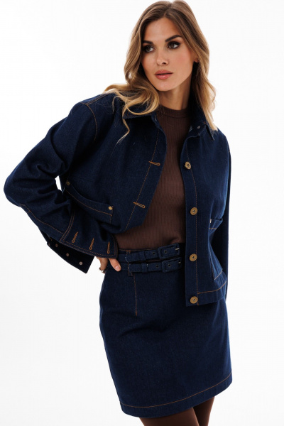 Юбка EOLA 2922 темно-синий - фото 2