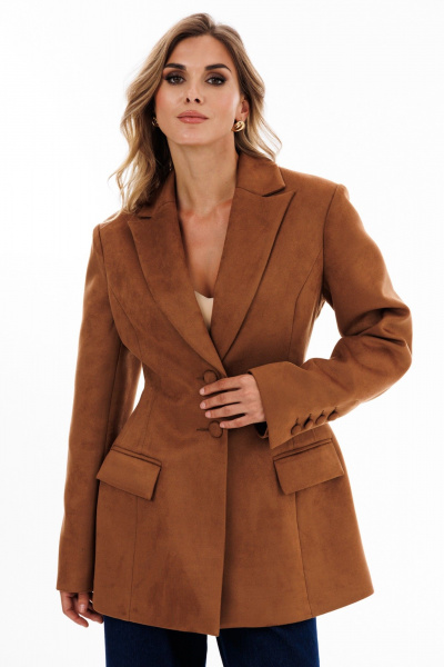 Жакет EOLA 2923 темно-рыжий - фото 9