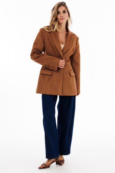 Жакет EOLA 2923 темно-рыжий - фото 5