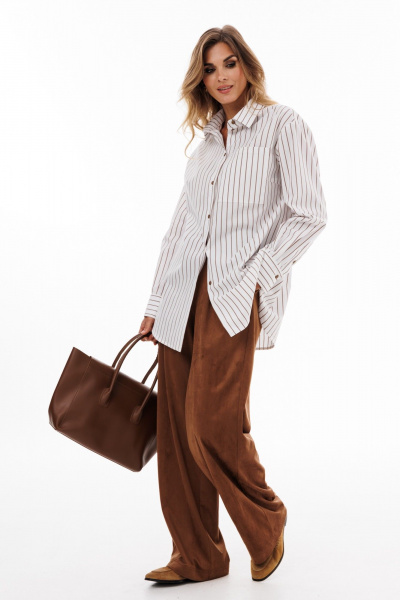 Брюки EOLA 2934.1 темно-рыжий - фото 7