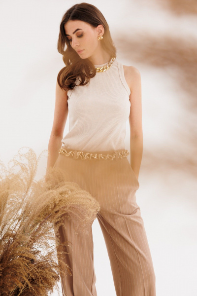 Джемпер EOLA 2939 бежевый - фото 3