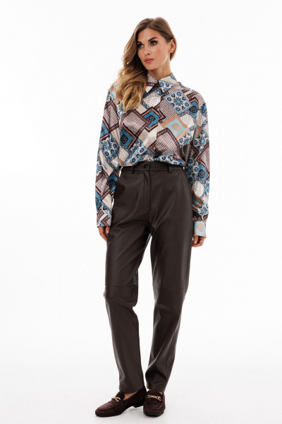 Брюки EOLA 2941 шоколад - фото 1