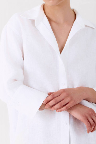 Рубашка SHLOMO 1-8 белый - фото 2