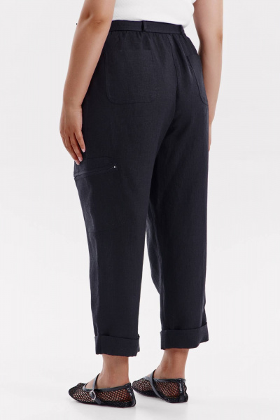 Брюки SHLOMO 2-5 черный - фото 5