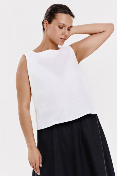 Блуза SHLOMO 3-5 белый - фото 1