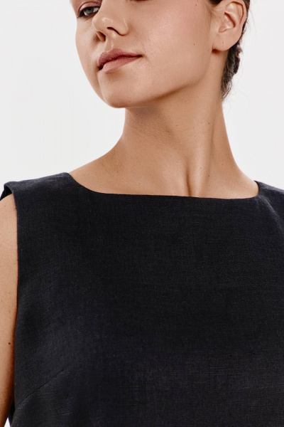 Блуза SHLOMO 3-5 черный - фото 4