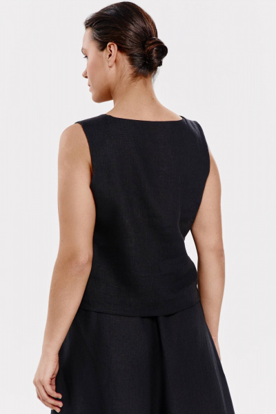 Блуза SHLOMO 3-5 черный - фото 2