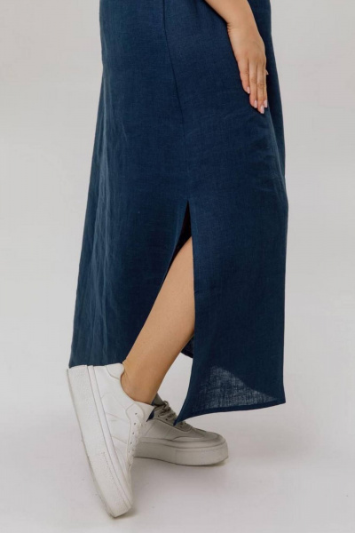 Платье SHLOMO 4-2 синий - фото 5