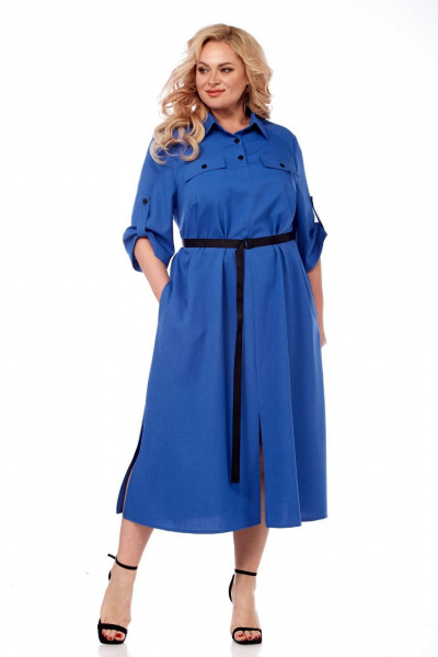 Платье СиБон 0303 василек - фото 1