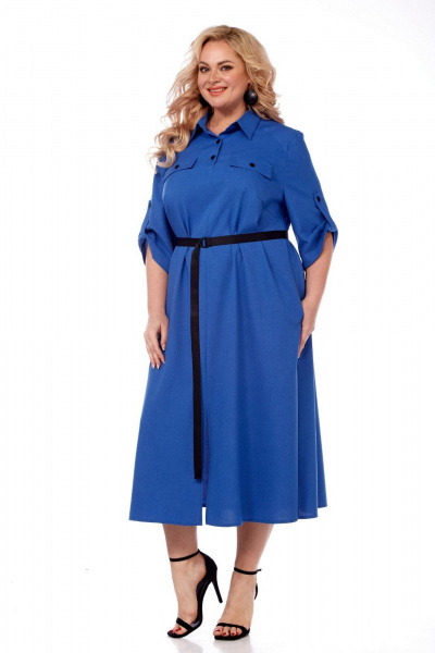 Платье СиБон 0303 василек - фото 2