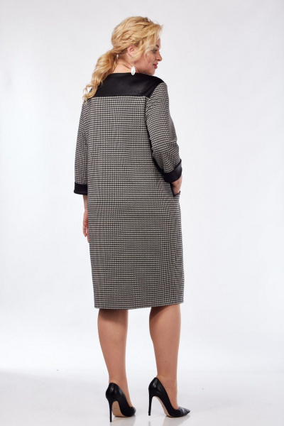 Платье СиБон 0318 серый - фото 3