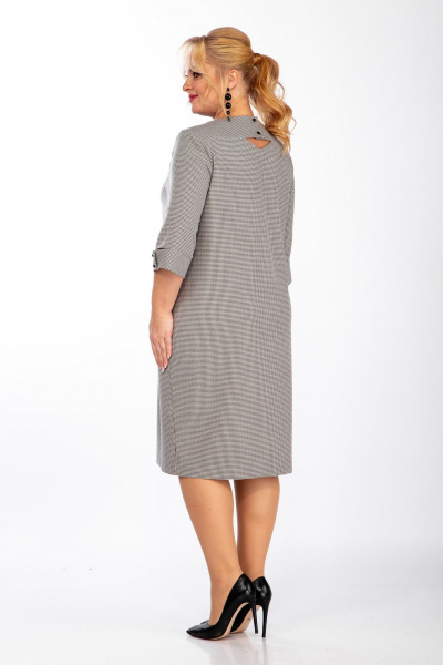 Платье СиБон 0260 серый - фото 5