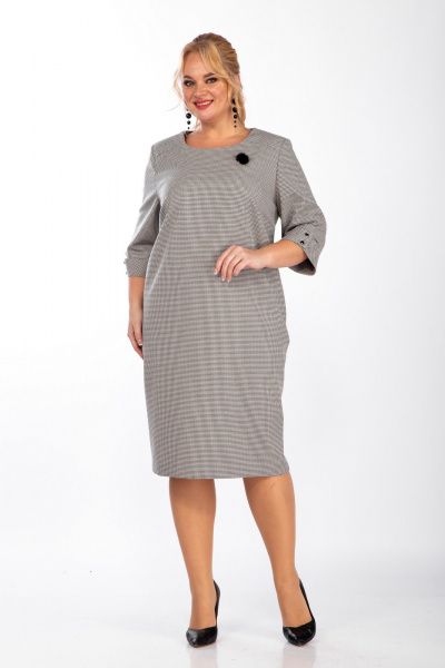 Платье СиБон 0260 серый - фото 2