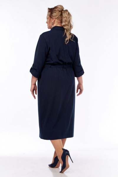 Платье СиБон 0347 синий - фото 3