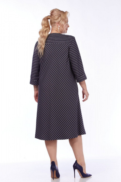 Платье СиБон 0300 клетка - фото 4