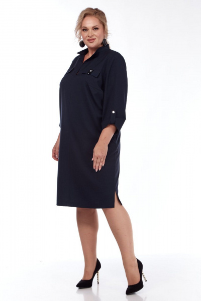 Платье СиБон 0237к баклажан - фото 1