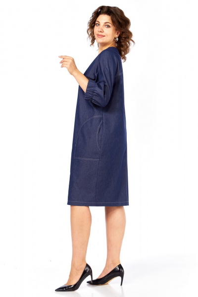 Платье Matini 3.1286 синий - фото 8