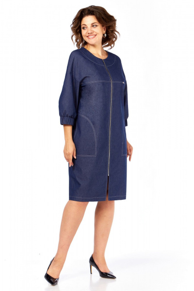 Платье Matini 3.1286 синий - фото 7