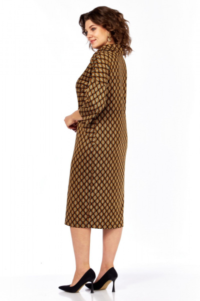 Платье Matini 3.1656 коричневый - фото 11