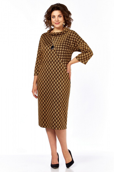 Платье Matini 3.1656 коричневый - фото 2