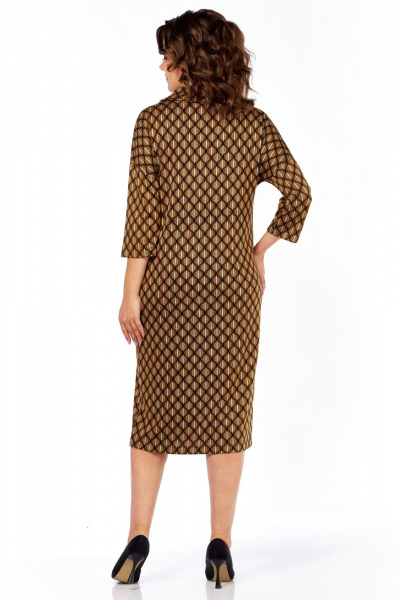 Платье Matini 3.1656 коричневый - фото 10