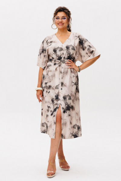 Платье Anelli 1391.1 лунный_туман - фото 1