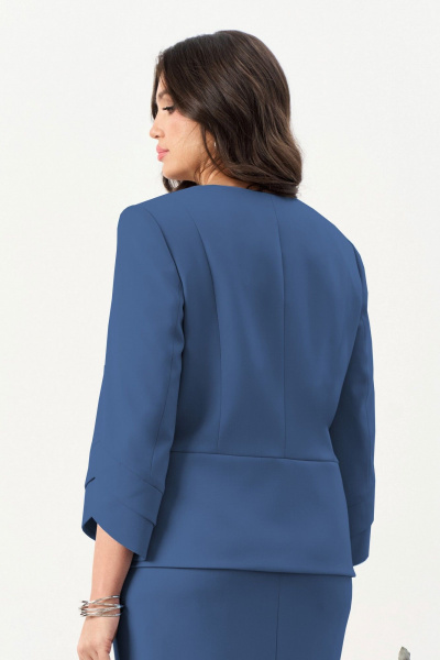 Жакет, юбка Lissana 5009 гавайский_океан - фото 6